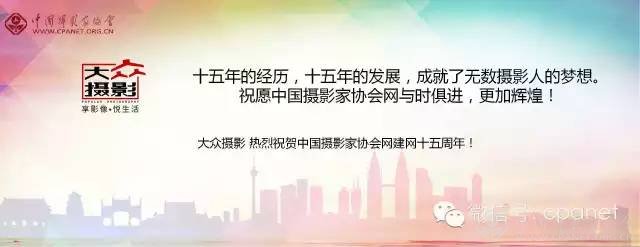 中国摄影家协会网庆15周年生日 感谢十五年有你相随