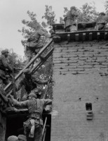 1945年6月,安阳战役北流寺战斗。