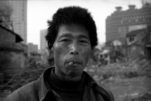 2003年抽烟民工肖像
