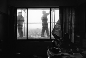 2006年窗外的民工