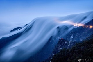 江西省-齐美建-庐山瀑布云