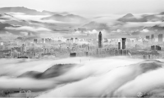 浙江省-陈辉-轻纱薄雾罩都市