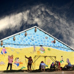 浙江省-何旗风-渔家画卷