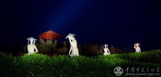 霞光照茶园 赵伟