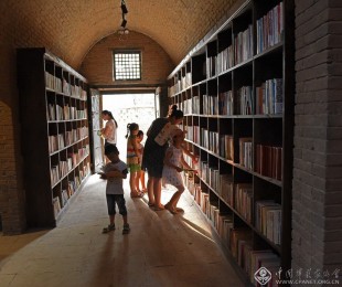 河南-白水平--老家莫沟的窑洞图书馆-如饥似渴-