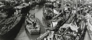 赵羡藻《广州西濠口》1948年