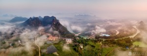 黄秀宽  《小连城晨曦》